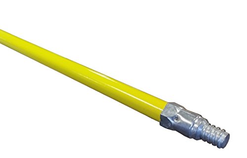 Стоманена дръжка с прахово покритие American Select Tubing с Метален връх с резба, 60 L, жълт