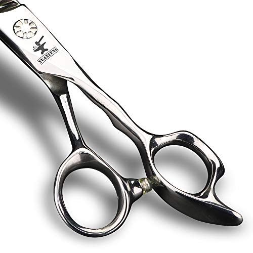 Фризьорски ножици с подшипниковым винт XUANFENG, 6-инчов Ножици за коса, Япония 440C, Комплект ножици за подстригване