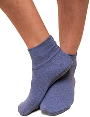 Обувки от органичен памук Cottonique без латекс за възрастни при алергичен пинови дерматит (2 чифта в опаковка