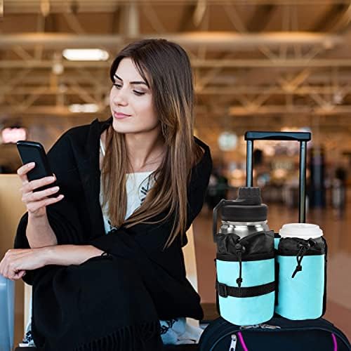 Поставка за чаши за пътуване в багажа, Държач за напитки в куфар - За бутилки, Кафе Чаши и аксесоари за пътуване