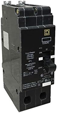 Миниатюрен автоматичен прекъсвач SCHNEIDER ELECTRIC EDB24125 480Y/277-Волтов 125-Амперный Електрически блок