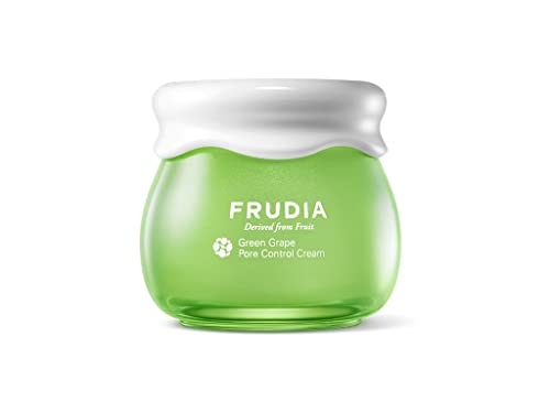 FRUDIA Grape Pore Control Cream Mini | Хидратиращ крем за лице с себумом и Минимизатором още | Корейски Хидратиращ