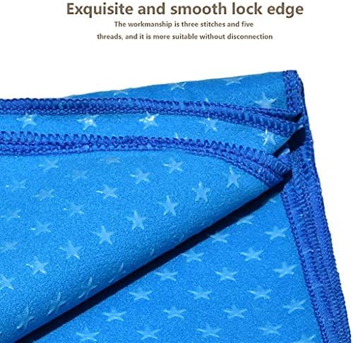 LIKESIDE Ултра-Портативен Сгъваем килимче за йога с принтом, впитывающий пот и противоскользящий