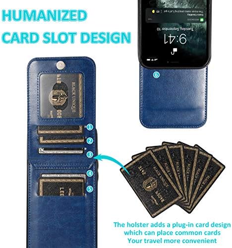 Чанта-портфейл Seabaras за iPhone 11 Pro Max с Притежател на кредитна карта, за Жени и Мъже, една Чанта-портфейл