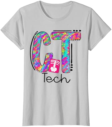 CT Tech Life Компютърна Томография Техническа Седмица на Мъжки Дамски Тениска