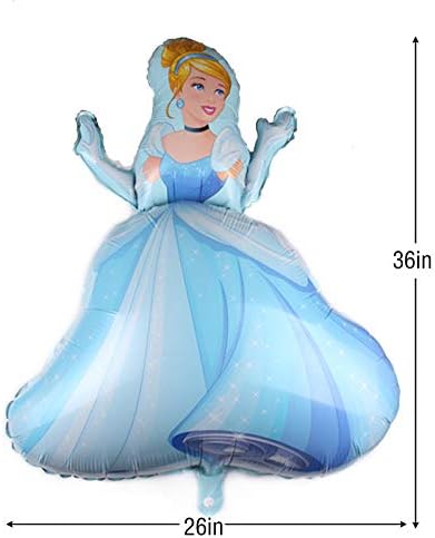 Гигантски Размер на Пепеляшка Балони за Детски Рожден Ден Душата на Детето Принцеса Тематични Украси За Партита