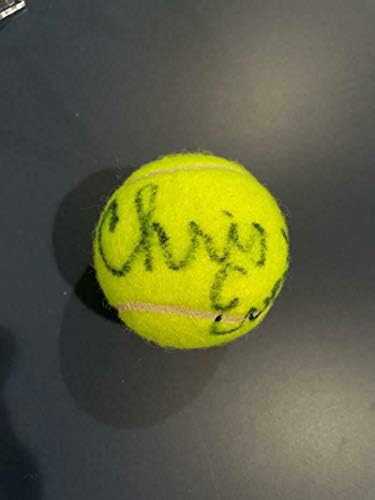 Тенис топка с Автограф на Крис Эверта Рядко Шампион Legend Coa C - Тенис Топки С Автограф