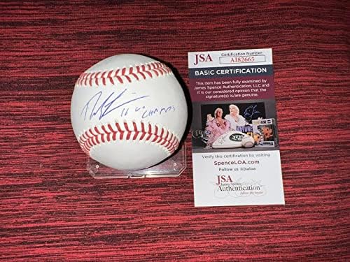 Тео Епщайн е подписал Официален Бейзбол лига 16 WS Champs Cubs JSA - Бейзболни топки с Автографи