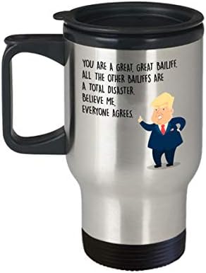 Забавна Пътна чаша съдебният изпълнител - Председател Доналд Тръмп - най-Добрите Персонални Подаръци по поръчка