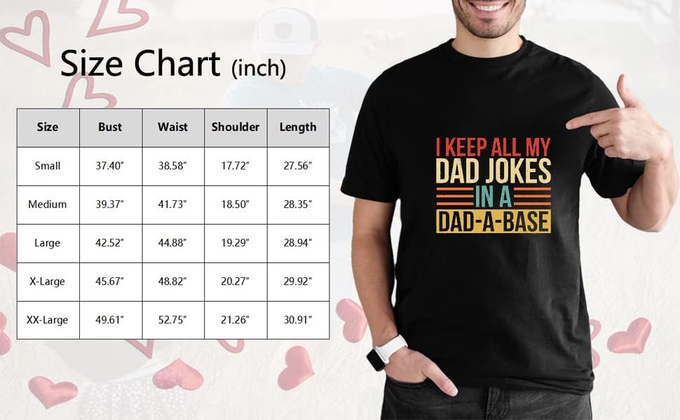 Мъжки тениски Tewmeu Dad, Аз Пазя Всичките Си Вицове за татко в тениска-Основа за татко, най-Добрата риза, за