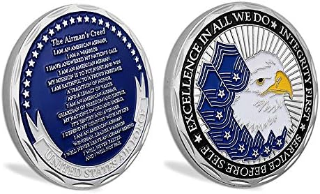 Монета Кредо пилот от военновъздушните сили на Съединените Щати Военен предизвикателство