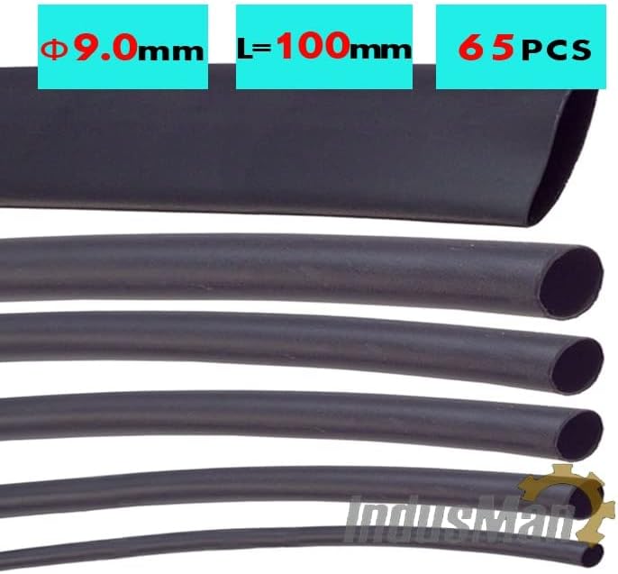 65ШТ свиване на буш - диаметърът се измерва 9,0 мм, дължина на кабела ръкав 100 мм