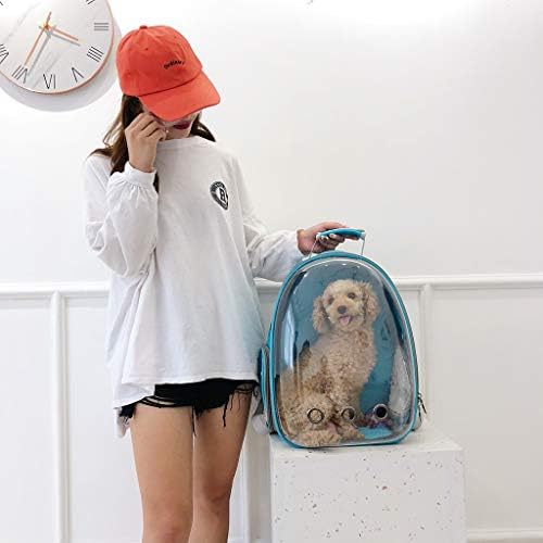 Дишаща Прозрачна Капсула Cat Puppy Travel Space Backpack Чанта-Переноска за Домашни Любимци от Keaiduoa