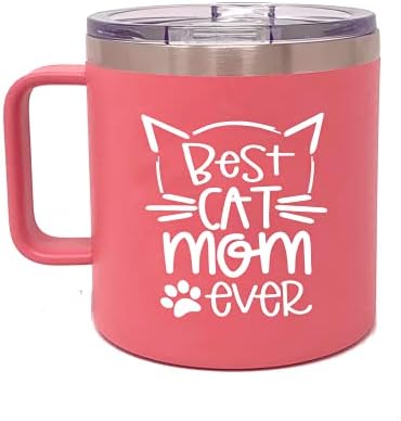 Чаша за майка-Котка - Подаръци за жени-любители на котки - Забавни Чаши, Чаши с котешки теми - Неща за Луди