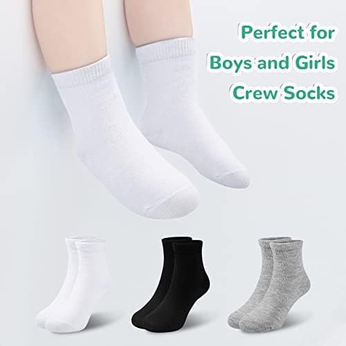 BOOPH 12 Чифта Спортни Чорапи за момчета И Момичета, Чорапи за деца, Спортни Чорапи за Глезените