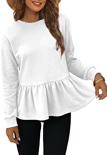 Panadila/ Дамски Hoody с кръгло деколте, Ежедневни Блузи с дълъг ръкав, Пуловер Свободно, Намаляване, скъпа