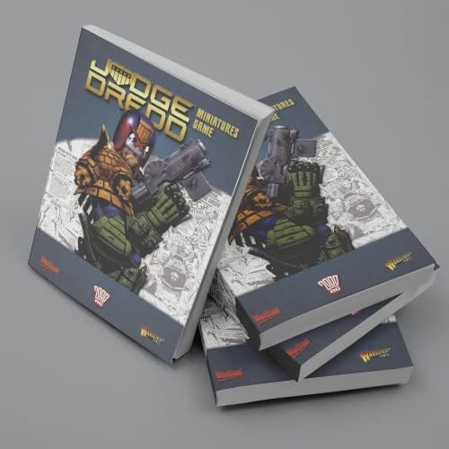 Wargames представи Judge Dredd: Набор от правила за 28-мм настолни картинка в стил киберпънк за ролеви игри