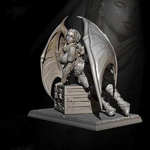 Колекция от модели на герои ETRIYE 1/24 в научно-фантастичната тема Древен Воин Banshee от смола, неокрашенный