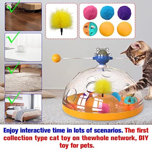 AOCCIT Играчка за котки в затворени помещения за котки на най-Добрите Интерактивни Играчки-Пъзели за Коте Продавачът