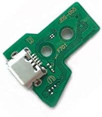 Конектор за зареждане Micro USB Порт Печатна Платка 12-Пинов Гъвкава Лента захранващ Кабел за JDS-055 Sony Playstation
