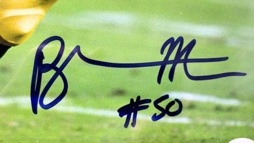 Блейк Мартинес Подписа Снимка с Размер 16Х20 с Автограф на Грийн Бей Пакърс JSA AB55152 - Снимки NFL с автограф