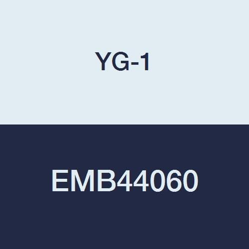 YG-1 EMB44060 Твердосплавная fresa V7 диаметър 6,0 мм, Торцевая машина с радиус ъгъл INOX, 4 Канала, Къс Дължина,