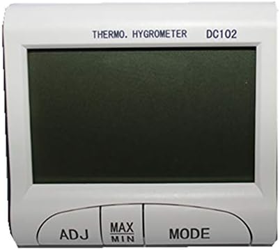 TenYua Мини LCD Цифров Термометър за стая, Влагомер, Измерване на Температура И Влажност на въздуха, Часовници,