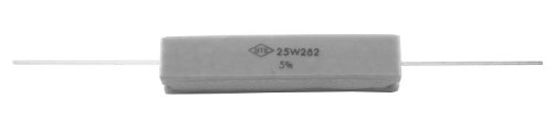 Резистор с намоткой от металлокерамической тел NTE Electronics 25W133, Толеранс 5%, Аксиален изход, 25 W, Огнезащитни,