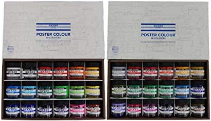 Акварелни бои Knicker PC40ML36N, Цвят на Потребителя, Комплект от 36 цвята, 1,4 течни унции (40 мл)
