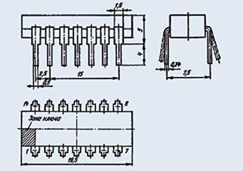 U. S. R. & R Tools K553UD1V analoge A709C на Чип/Микрочип на СССР, на 20 бр.
