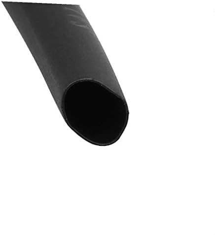 Нов Lon0167 Диаметър 5 мм, 2:1 Свиване тръба С трубчатым съединение Кабел Черен Дължина 10 м (5 мм Durchmesser