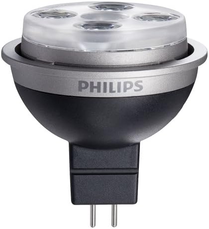 Philips 46 10-Ваттная Led Прожекторная лампа MR16 Мек Бял цвят 2700K с регулируема яркост