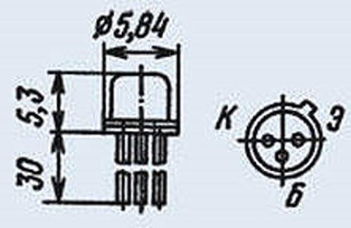 Силициеви транзистори KT117A analoge BRY56 СССР 4 бр.