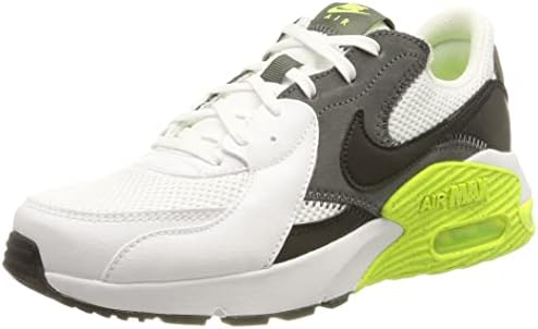 Nike Air Max Excee Мъжки маратонки за бягане CD4165, маратонки (Uk 8,5, САЩ 9,5, ЕС 43, Бяло Черно Желязо Сив Волта 114)