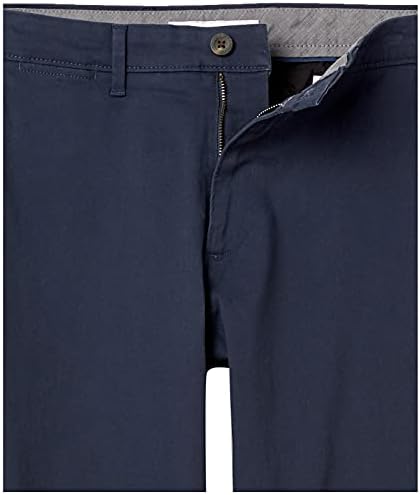 Мъжки ежедневни ластични панталони цвят каки свободно cut Essentials цвят Каки
