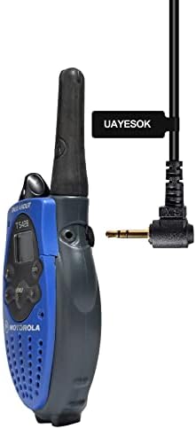 UAYESOK 2,5 мм Слушалки за преносими радиостанции с микрофон за ПР, 1-за контакт Акустична тръба Слушалки за