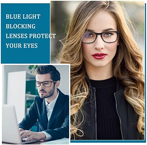 ZONLON 6 Опаковане. Очила за четене за Жени и мъже, Очила с Пружинным тръба на шарнирна Връзка, Блокиране на Синя Светлина, Защита От Пренапрежение на Очите, Компютърни ?
