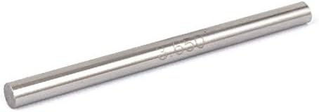 X-DREE 3.65 mm Dia Tungsten Carbide Cylindrical Hole Measuring Пин Gage Gauge(Medidor de medición de orificio cilíndrico de orificio cilíndrico de carburo de tungsteno de 3,65 mm de diámetro