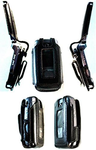 Кожена кобур LG VX5400 Carry Skin Скоба за колан на калъф за мобилен телефон 5400 притежателя на капака