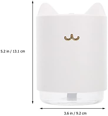 Овлажнители на Етерично Масло Мъгла Овлажнител на въздуха лека нощ: USB Овлажнител за въздух с Голям Капацитет