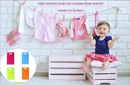 Цокъл мини-перални дъски пластмасова дъска за измиване на детската тъкан малки предмети тъканни памперси, използвани