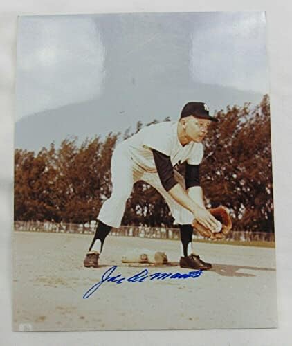 Джо Демаэстри Автограф с Автограф 8x10 Снимка на I - Снимки на MLB с автограф